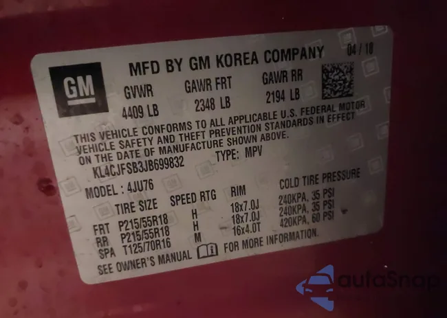 KL4CJFSB3JB699832: 44152243