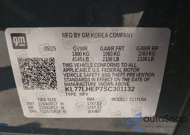 KL77LHEP7SC301132: 44152363