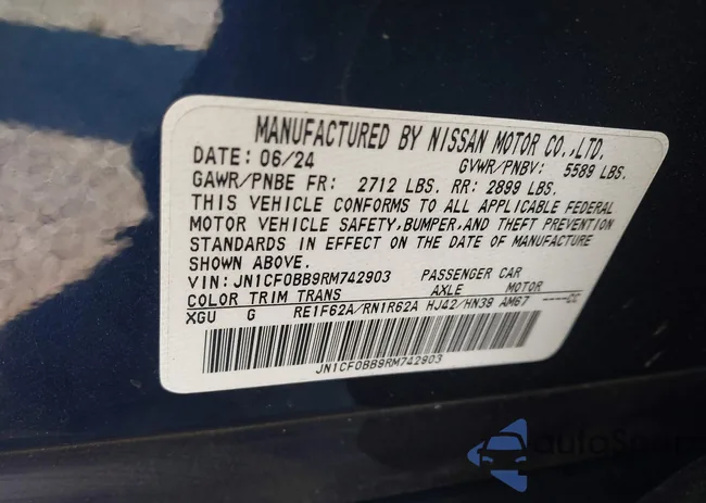 JN1CF0BB9RM742903: 44152374