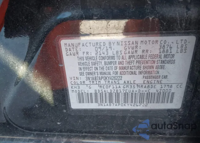 3N1AB7AP0KY426222: 44152441