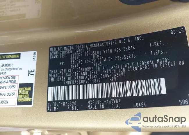 7MUFBABG0PV011842: 44153533