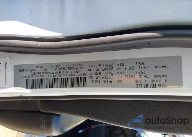 1C4RDHDG6JC345146: 44153730