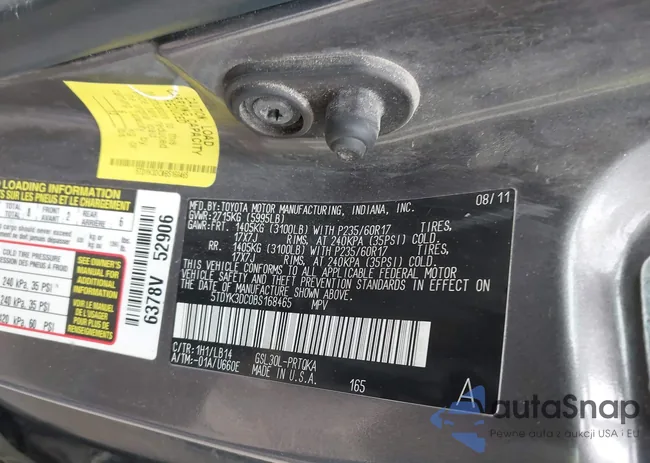 5TDYK3DC0BS168465: 44153759