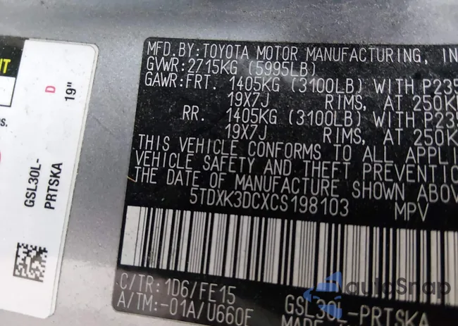 5TDXK3DCXCS198103: 44153897