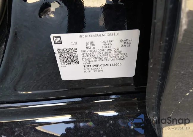 1G6DP5RK3M0143905: 44154013