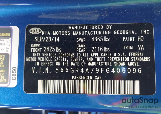 5XXGR4A79FG406096: 44154045