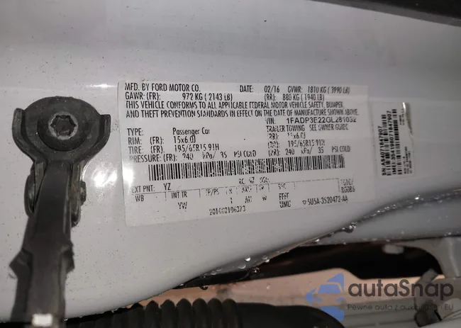 1FADP3E22GL281032: 44153372