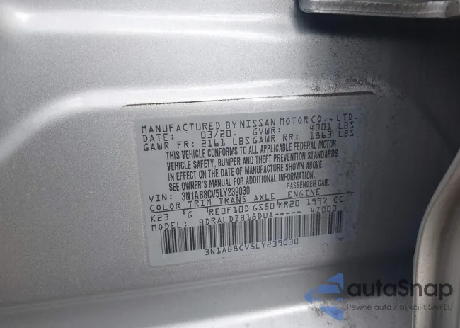 3N1AB8CV5LY239030: 44153379