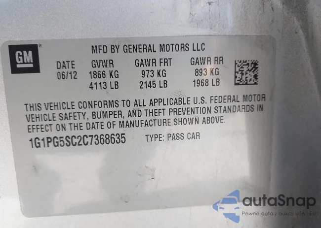 1G1PG5SC2C7368635: 44153429