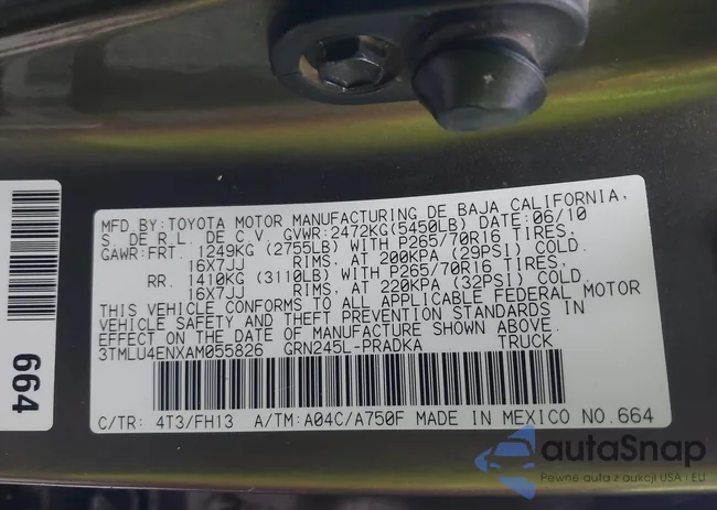 3TMLU4ENXAM055826: 44154512