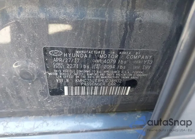 KMHC75LCXHU038802: 44154733