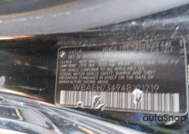 WBAEH73494B191219: 44154757