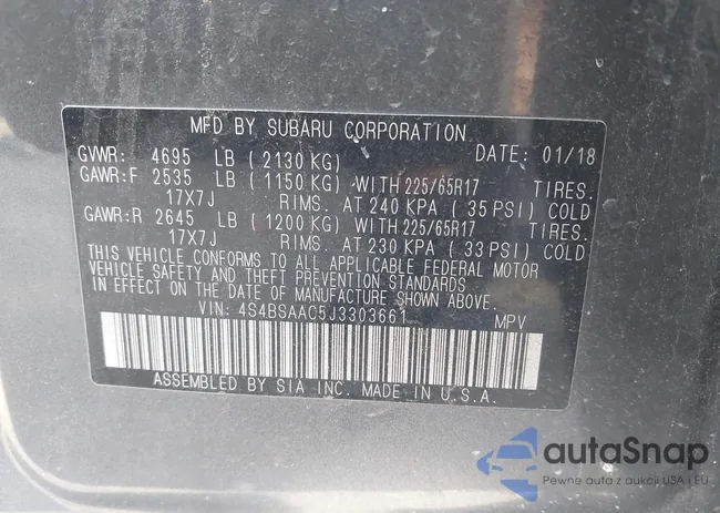 4S4BSAAC5J3303661: 44154884