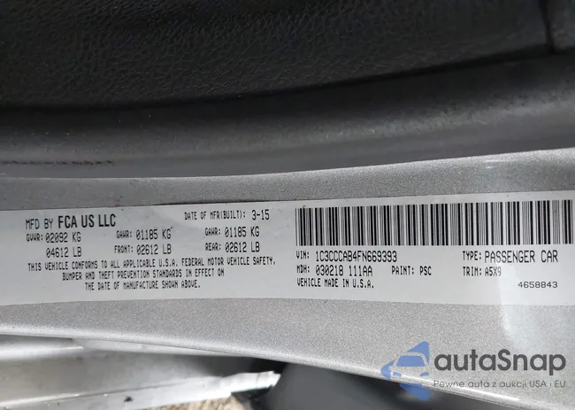 1C3CCCAB4FN669393: 44154933