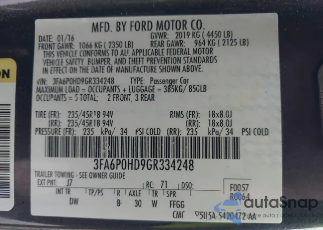 3FA6P0HD9GR334248: 44155009