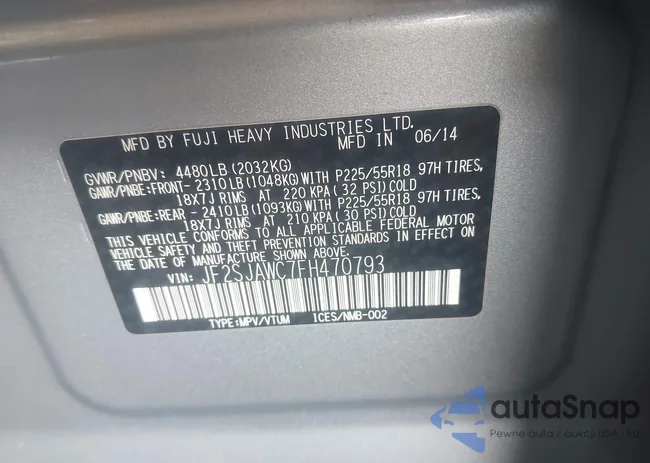 JF2SJAWC7FH470793: 44155055