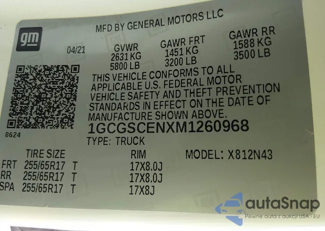 1GCGSCENXM1260968: 44154153