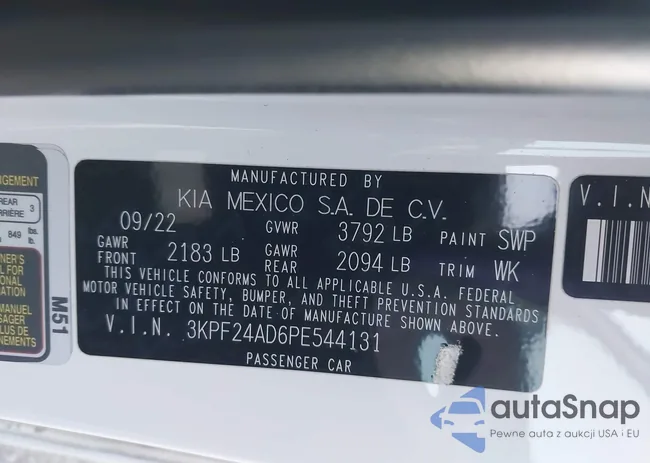 3KPF24AD6PE544131: 44154290