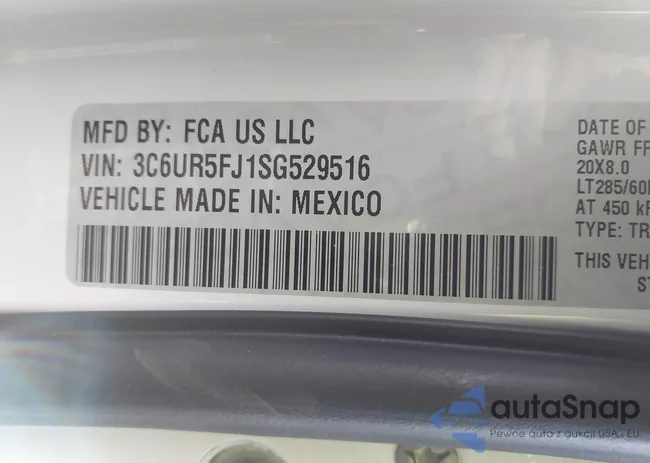 3C6UR5FJ1SG529516: 44154407