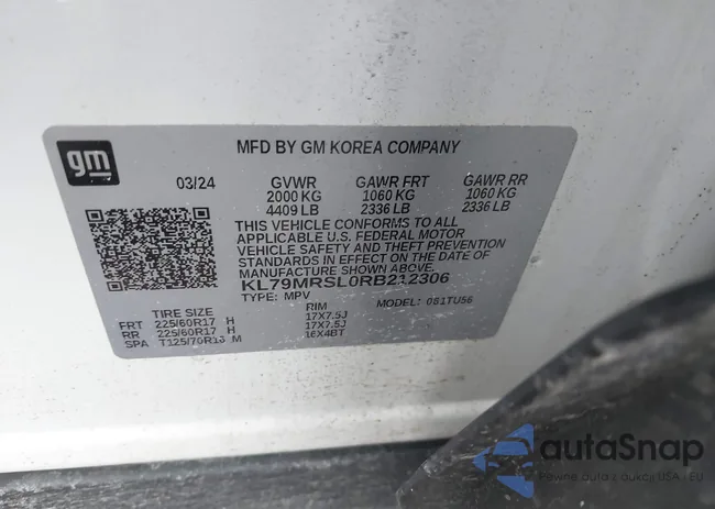 KL79MRSL0RB212306: 44155551