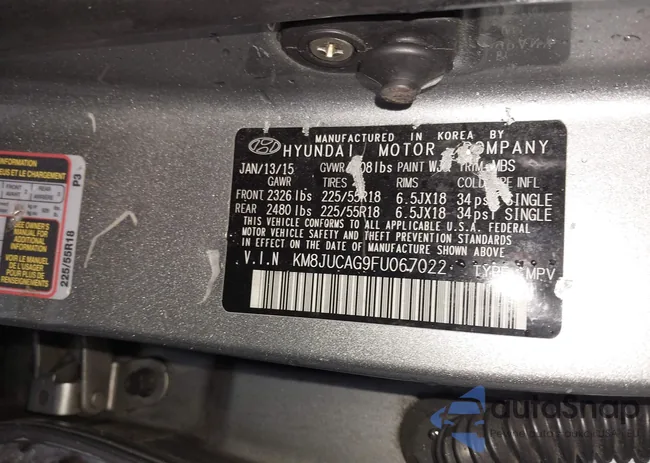 KM8JUCAG9FU067022: 44155560