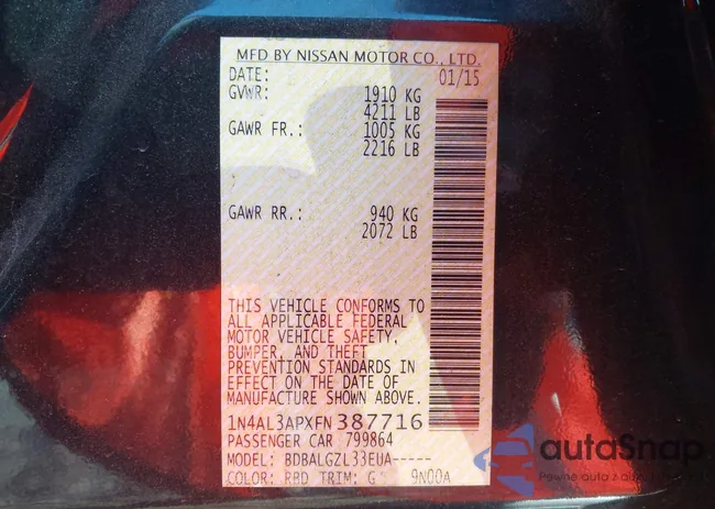 1N4AL3APXFN387716: 44155775