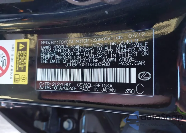 JTHBK1GG1D2003980: 44155867