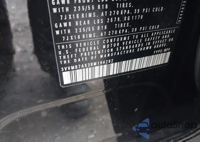 3VVMB7AX3RM194292: 44155879