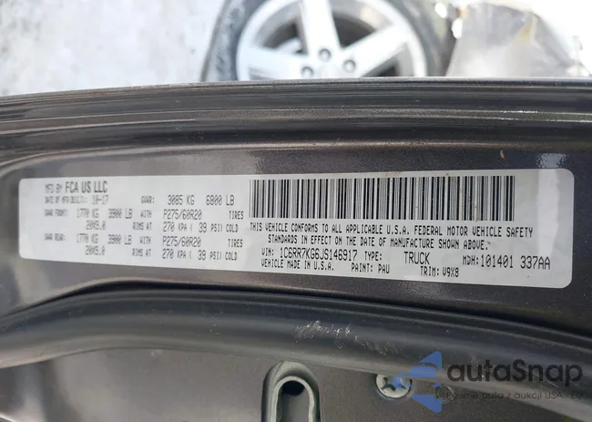 1C6RR7KG6JS146917: 44155992