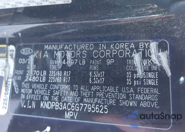 KNDPB3AC6G7795625: 44155169