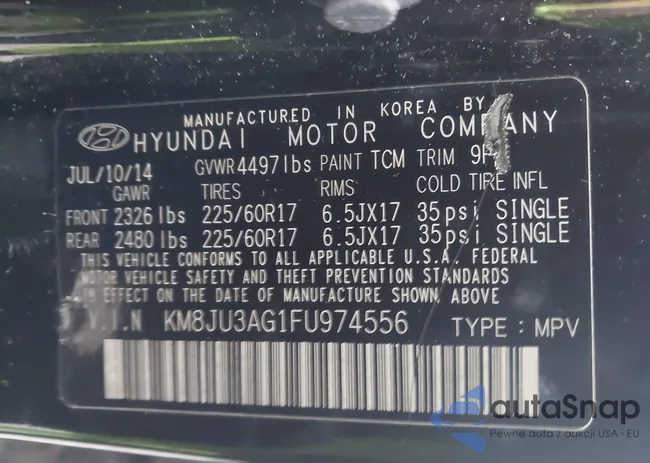 KM8JU3AG1FU974556: 44155216