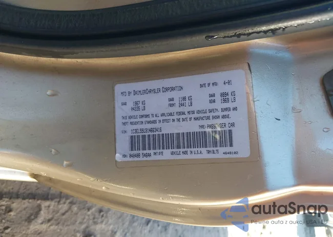 1C3EL55U31N663416: 44155223