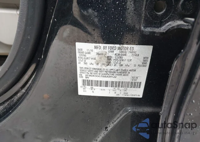 2FMDK3GC7BBA59122: 44155312