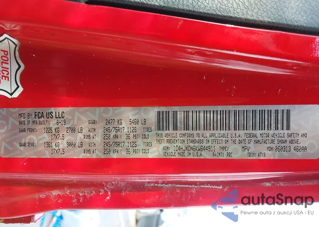 1C4HJXDN6KW644911: 44156536