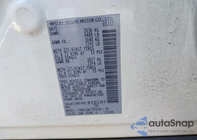 5N1AT2MT4HC810197: 44156634