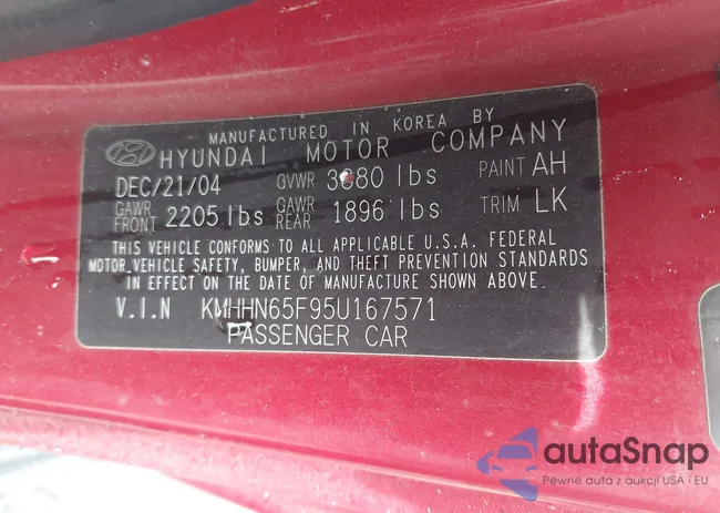 KMHHN65F95U167571: 44157842