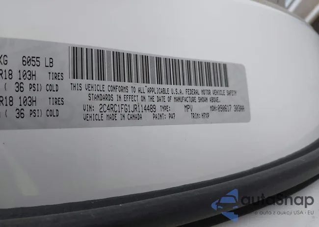 2C4RC1FG1JR114489: 44157854