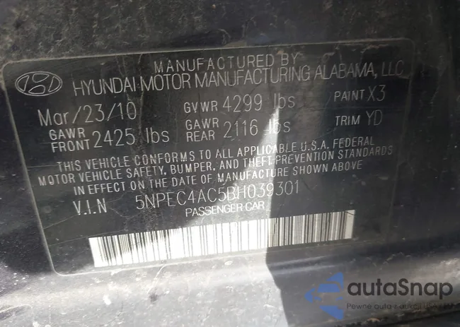 5NPEC4AC5BH039301: 44158022