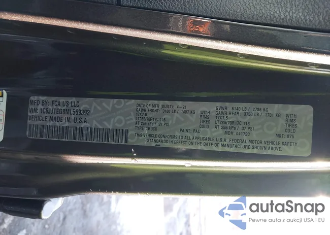 1C6JJTEG8ML569392: 44157137