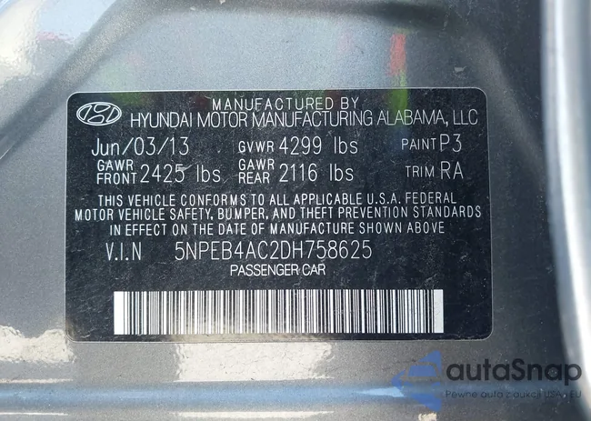 5NPEB4AC2DH758625: 44157226