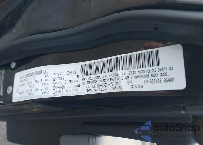 1C4PJMDS2EW234515: 44157356