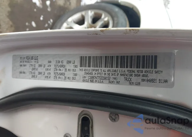 1C6RR7NT7GS330152: 44157425