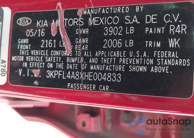 3KPFL4A8XHE004833: 44158493