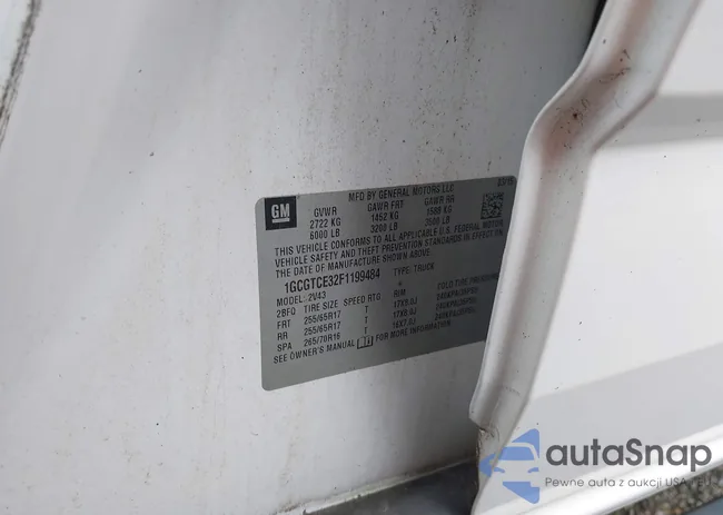 1GCGTCE32F1199484: 44158561