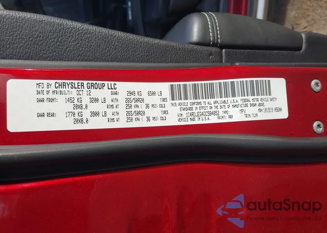 1C4RDJEG4DC584852: 44158573