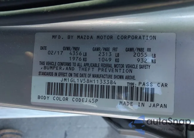 JM1GL1V58H1133384: 44158658