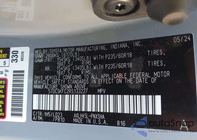 5TDCSKFC2RS133227: 44158722