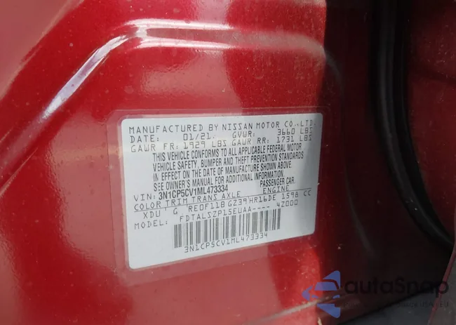 3N1CP5CV1ML473334: 44158749