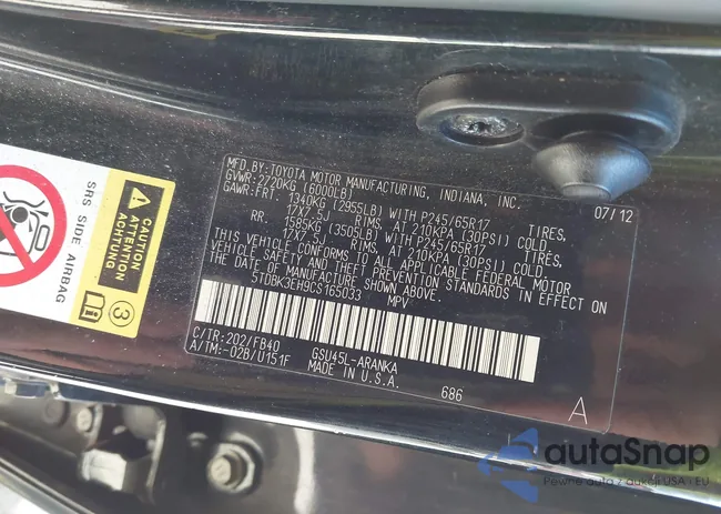 5TDBK3EH9CS165033: 44158764