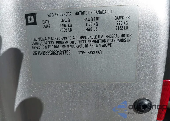 2G1WD58C089131708: 44158960